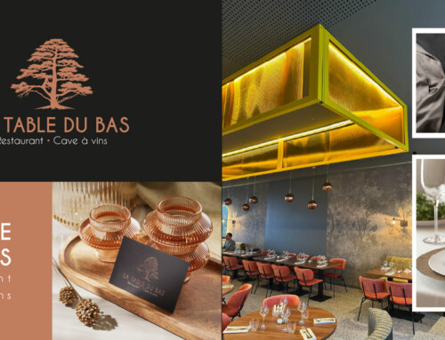 Création logo et charte graphique pour le Restaurant La Table du Bas à Dardilly